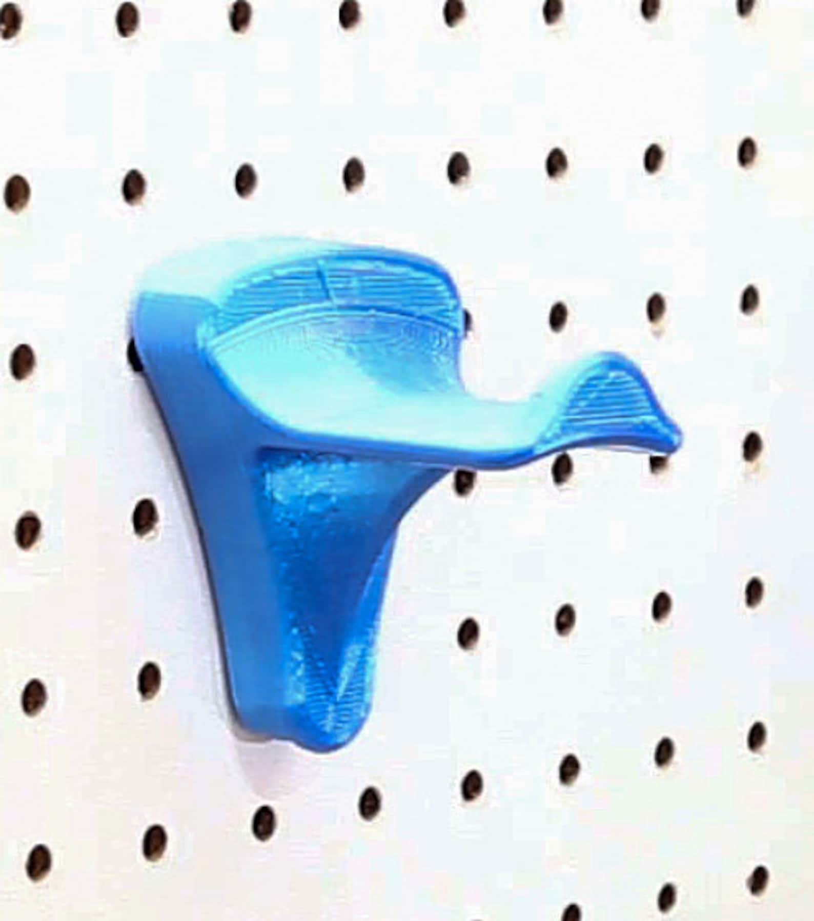 Pegboard Mounted Headphone Hangers Etsy