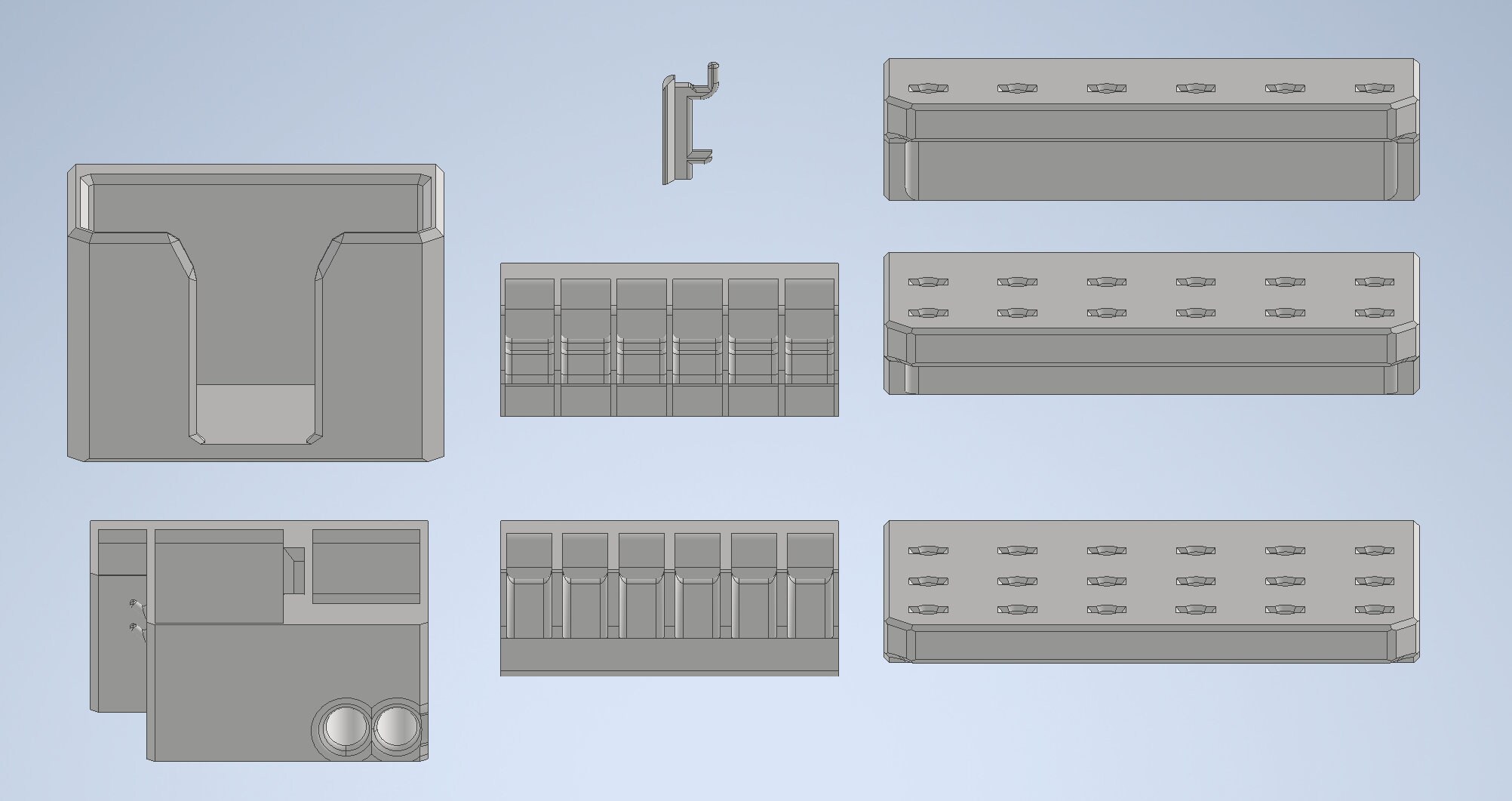 3D Printable Specialty Polypanel: Wire Sorter by Ikaika G.