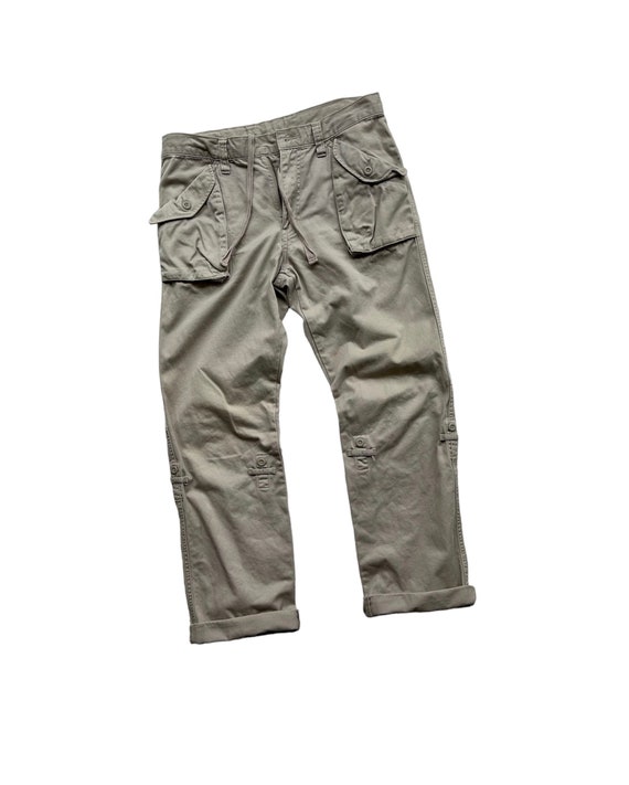 56 ファッション Japan military/double knee cargo pants