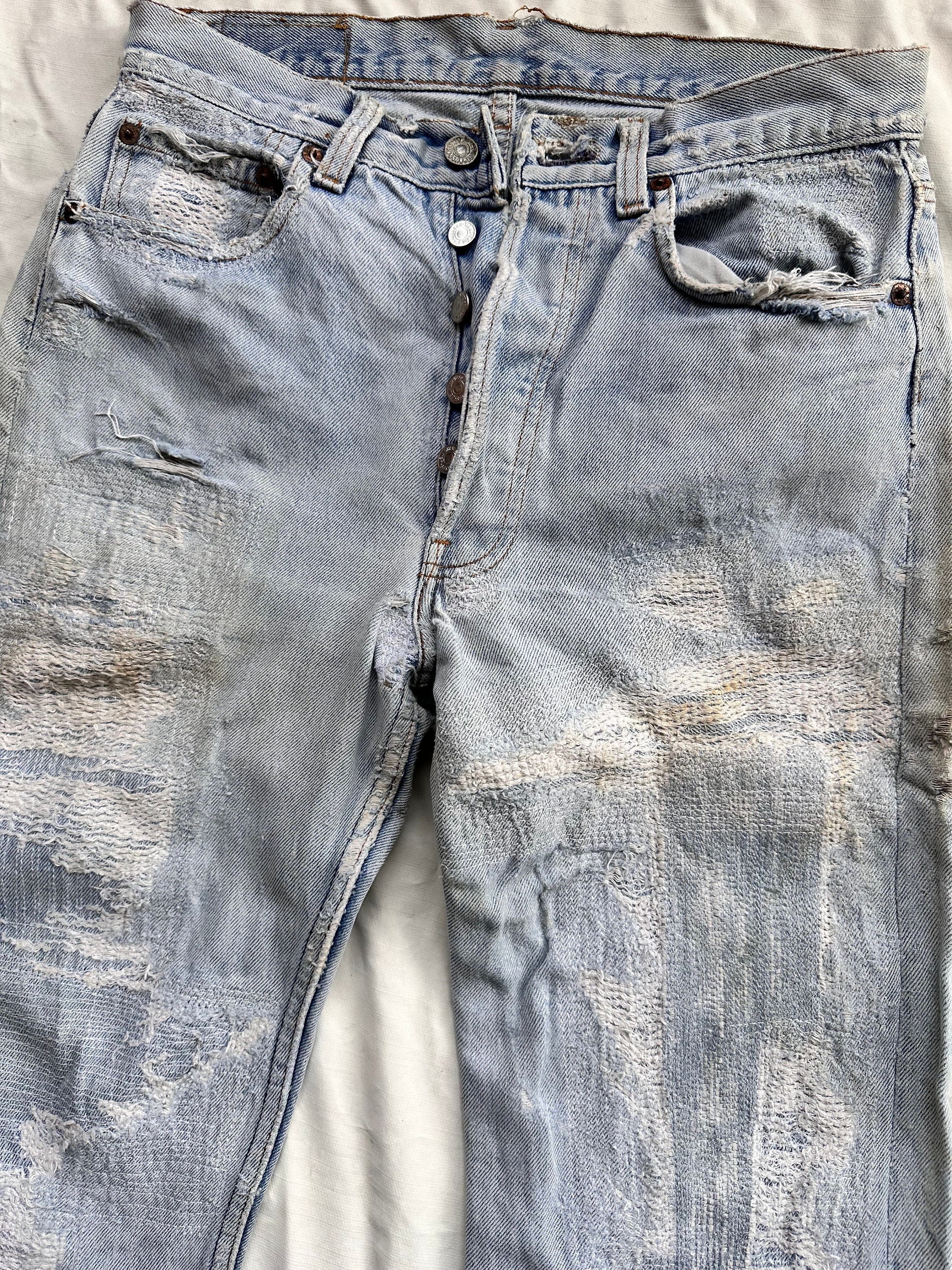 デニム:UK 6[RESALE] 50's～ Levi's 503ZXX パッチ残り デニムパンツ 表記(AGE0 W18