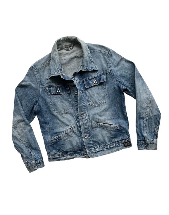 Giacca Trucker Giacca Jeans Uomo Con Toppe Uomo Donna