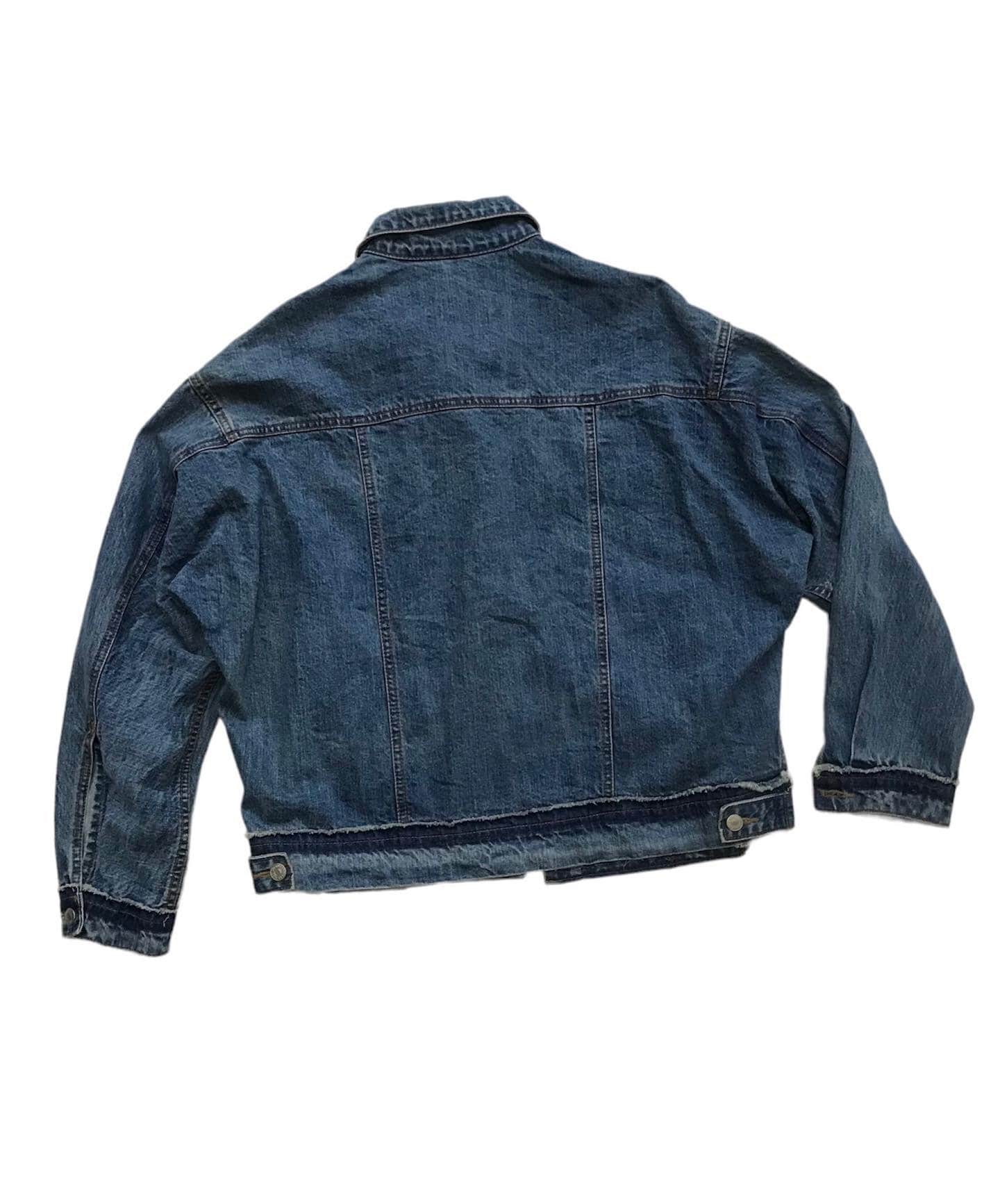 Men Women Vintage Reworked Remake Upcycled Denim Trucker Jackets 
