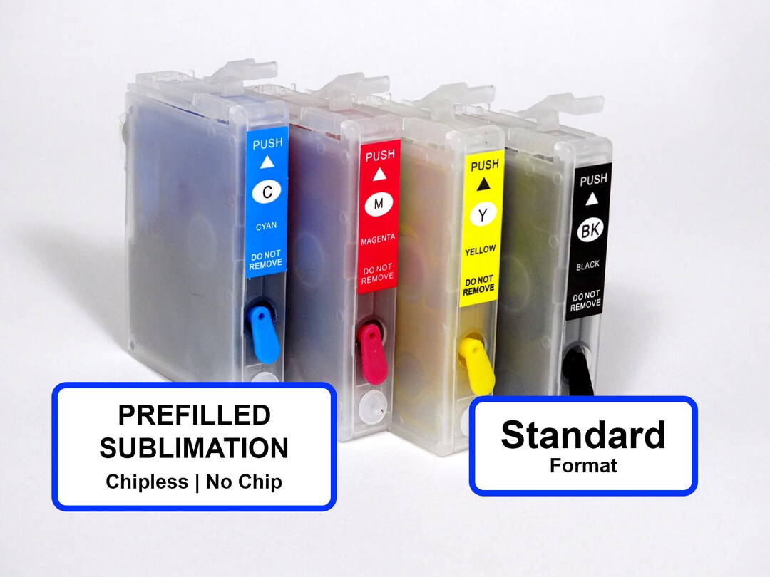 Prefilled Sublimation Cartridge for Standard Format Printers Etsy