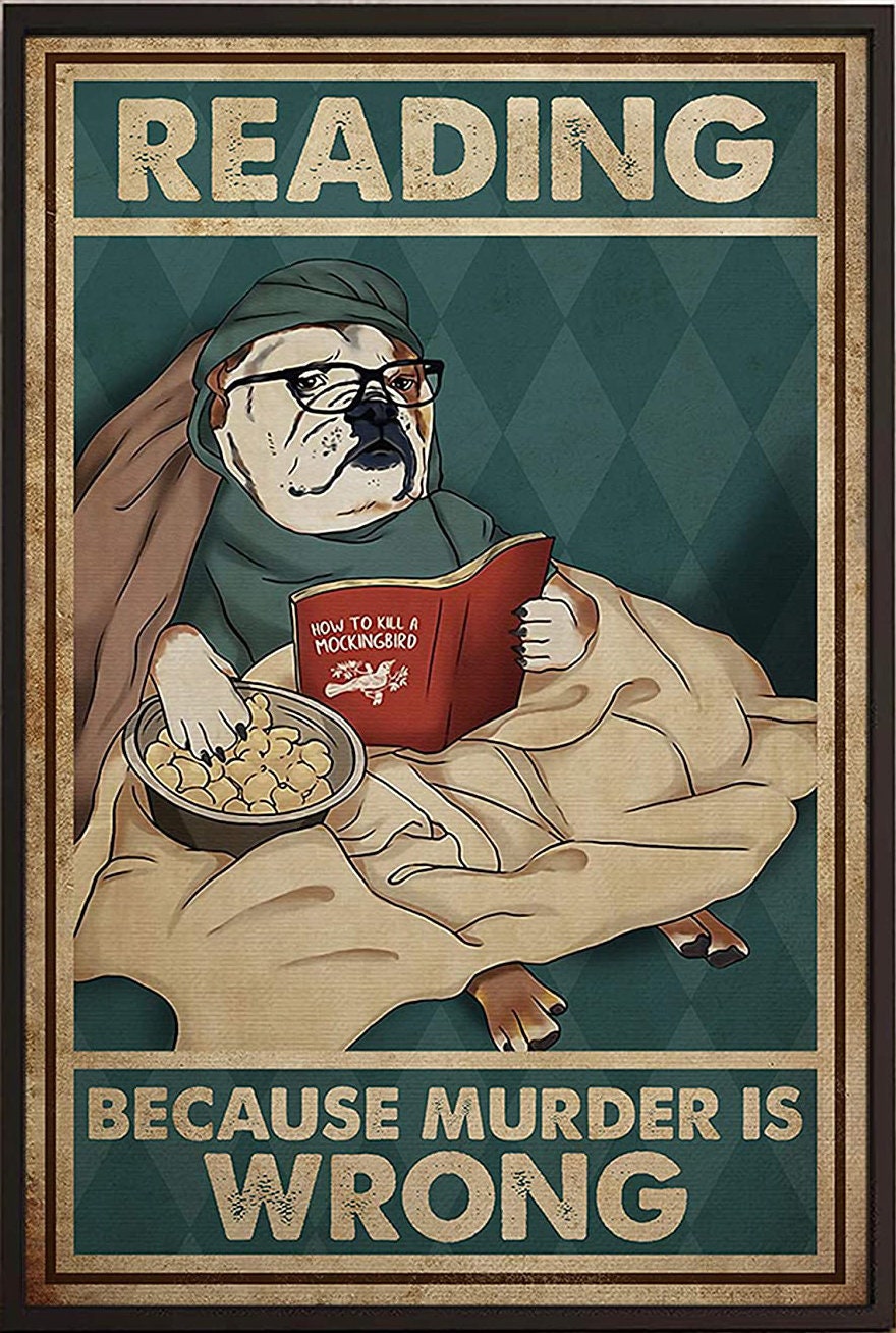 Ensound Targa in metallo divertente in metallo con scritta Old Women Sewing Because Murder Is Wrong vintage gatto nero decorazione artistica da parete per soggiorno, bagno, cucina, poster decorativo