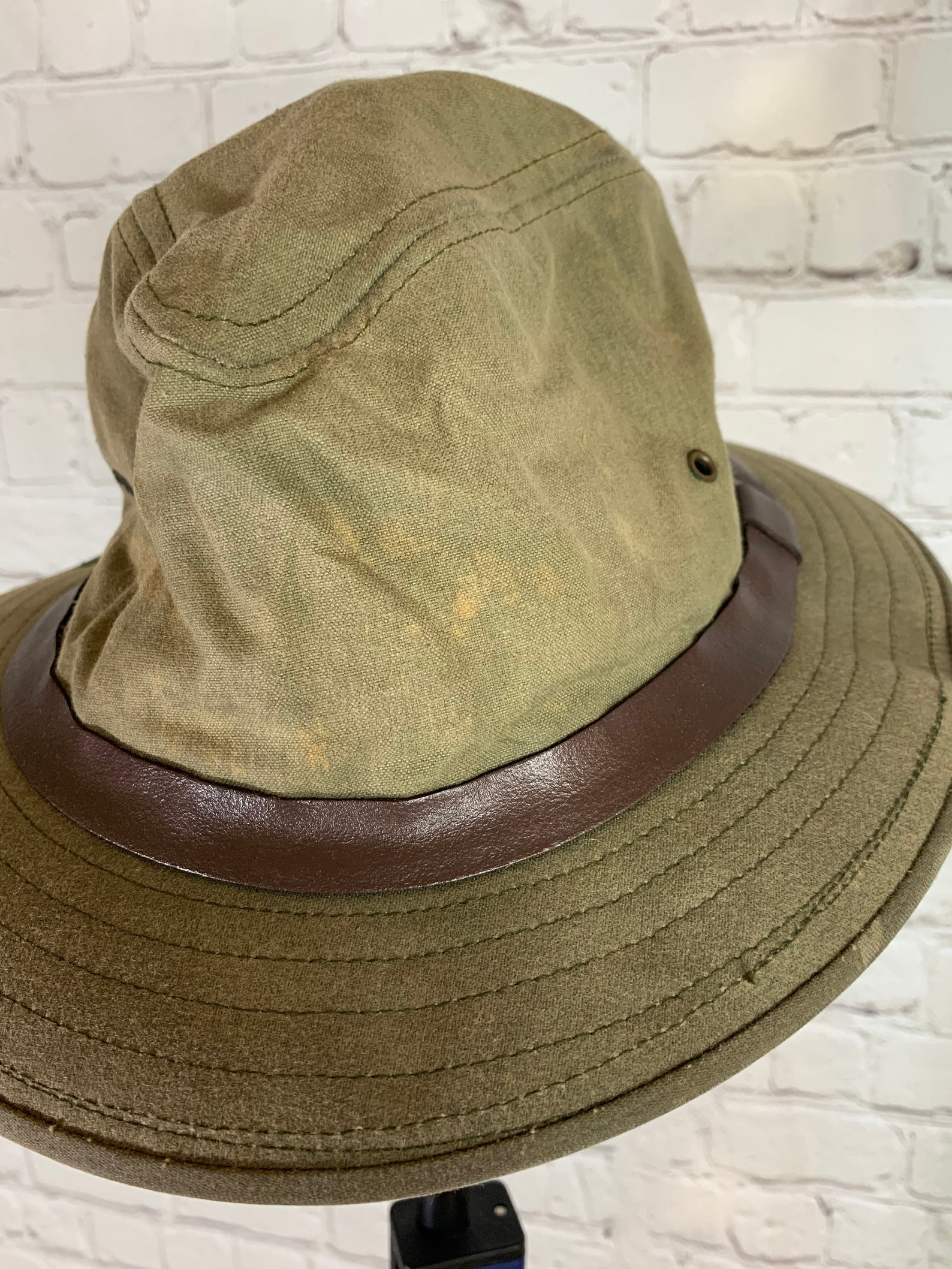 Vintage 1990's Filson Waxed Tin Cloth Packer Hat Small | Etsy