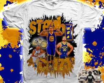 Steph Curry Warriors Design (PNG FILE)