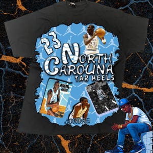 Jordan North Carolina Tar Heels Design