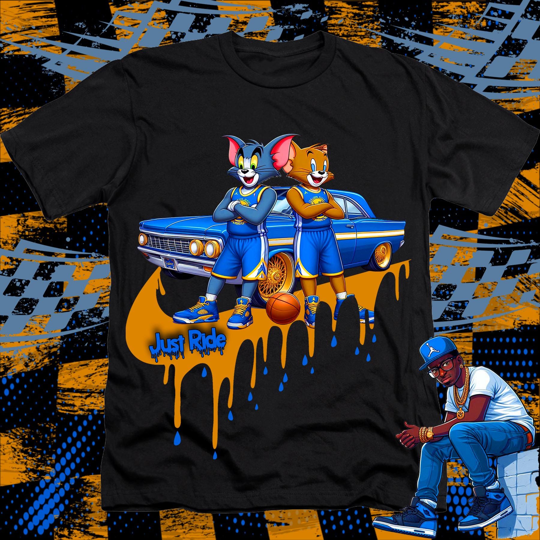 Nike Tom & Jerry (PNG FILE)