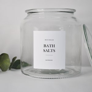 Health & Beauty Personalised Water Resistant Organisation Labels For Storage Jars, Bottles or Containers image 3