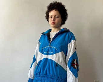 Vintage 80s 90s Bogner Winter Ski Jacket Oversized Embroidery