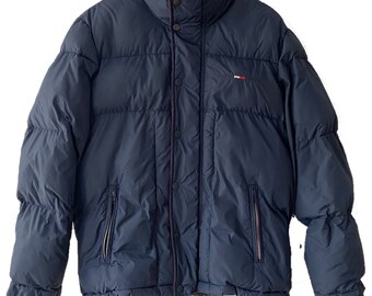 Tommy Hilfiger Puffer Jacket - Etsy 