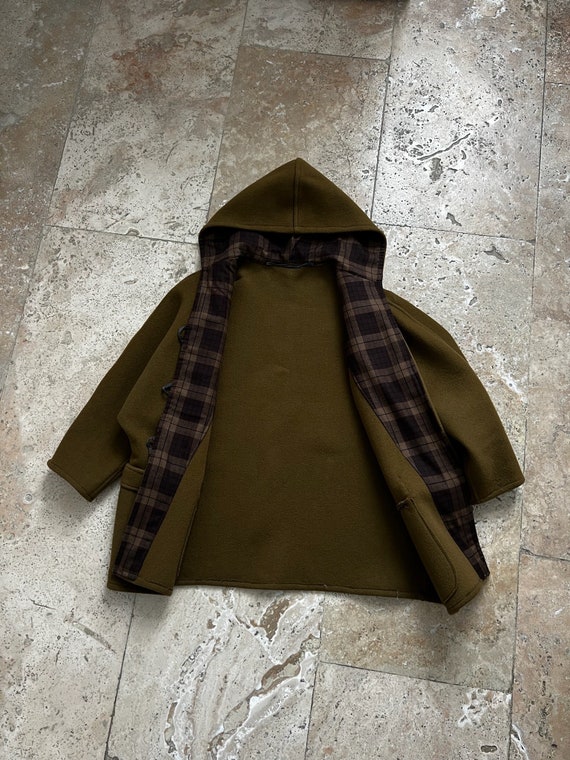 Little Green Riding Hood Cute Wool Jacket with an… - image 6