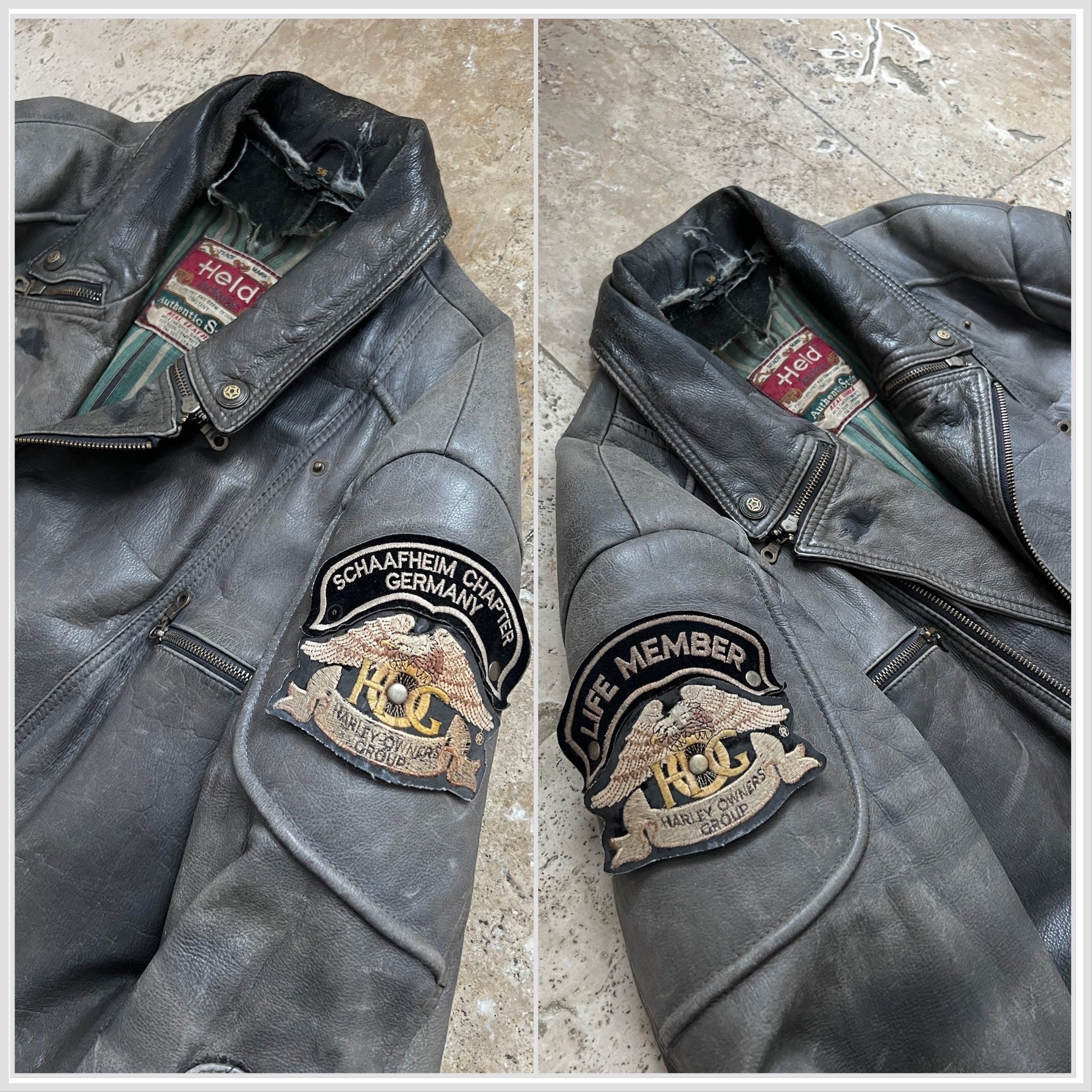 Vintage Harley Owner Group Motorcycle Jacket, Among the First Ever 