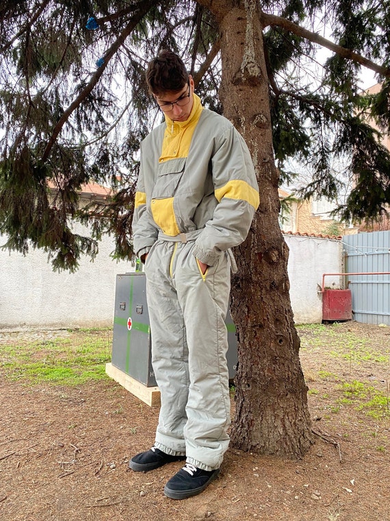 Combinaison de ski Old School - Tenue de ski rétro unisexe