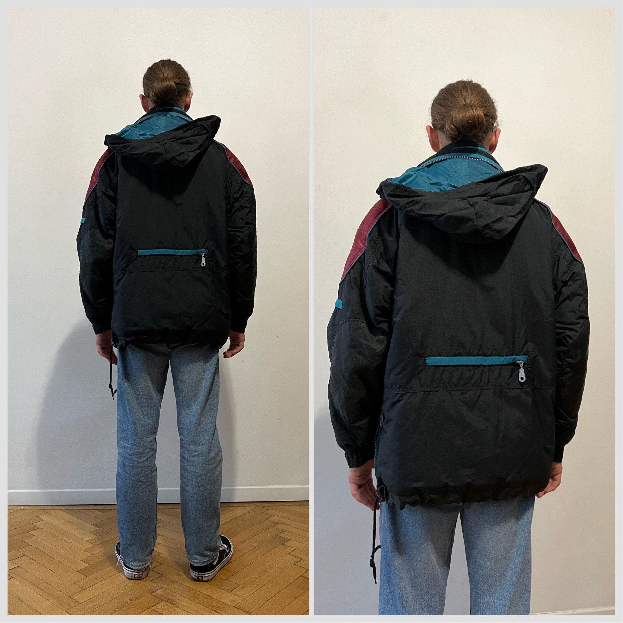 Veste de ski vibrante Rodeo, taille oversize L/XL pour les hommes ou grande taille XL/2XL pour les femmes - France