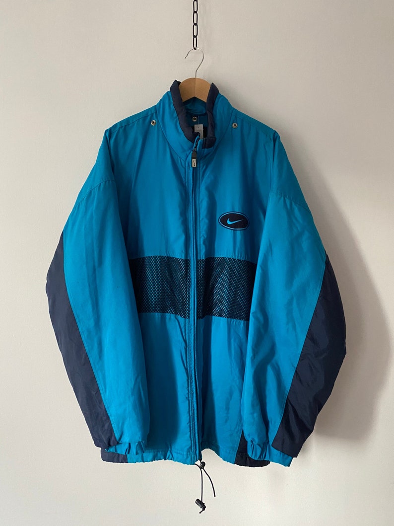 Vintage Blue Nike Agassi Jacket for Men, Size XL / Super Rare - Etsy