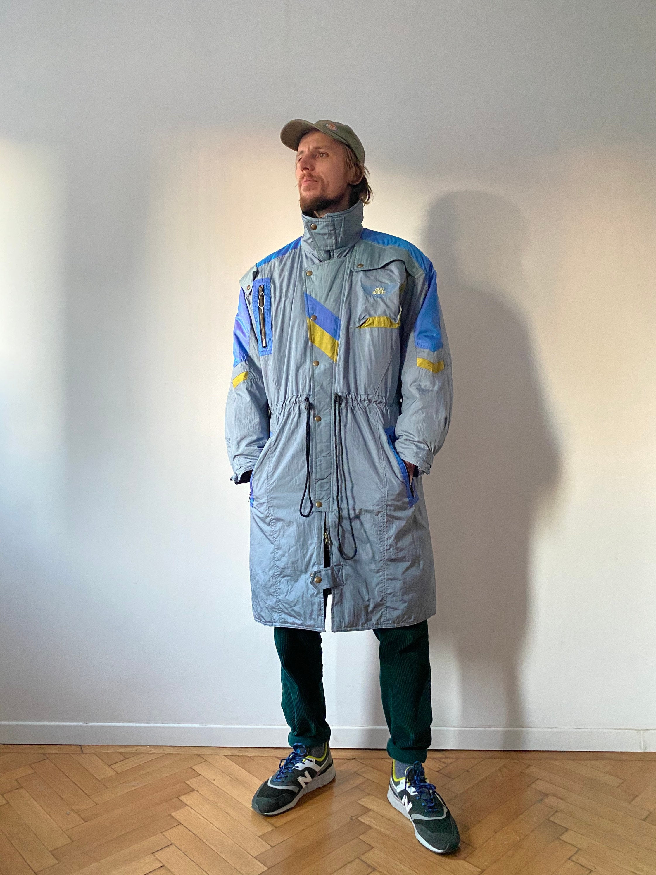 Vintage Jacket "Spirit" | Vintage Parka Jacket | 1990s Parka Jacket | Men's Winter Jacket  | Size oversized M/L
