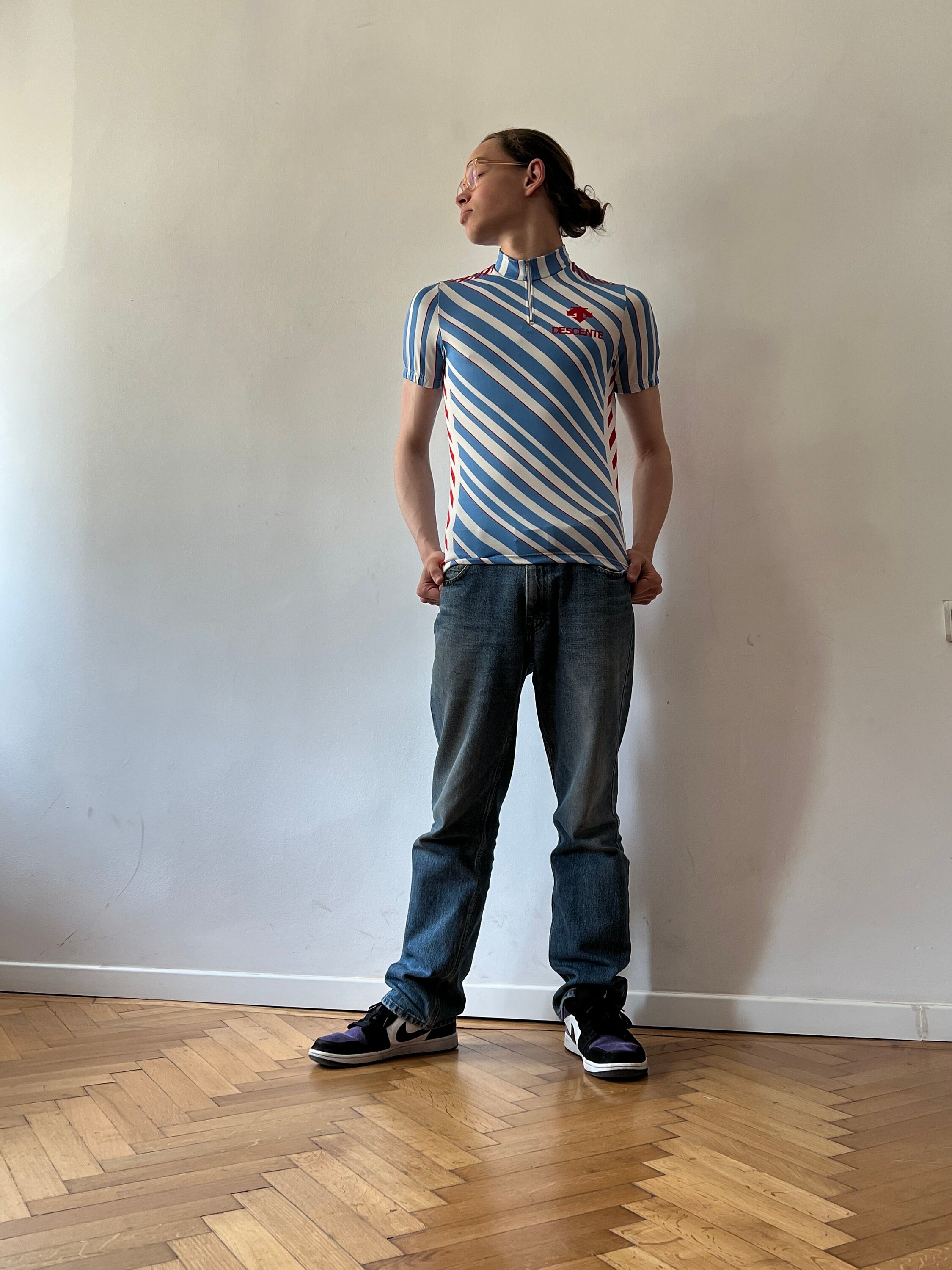Maillot De Cyclisme Vintage Descente – Taille S (Jamais Porté, Avec étiquettes)