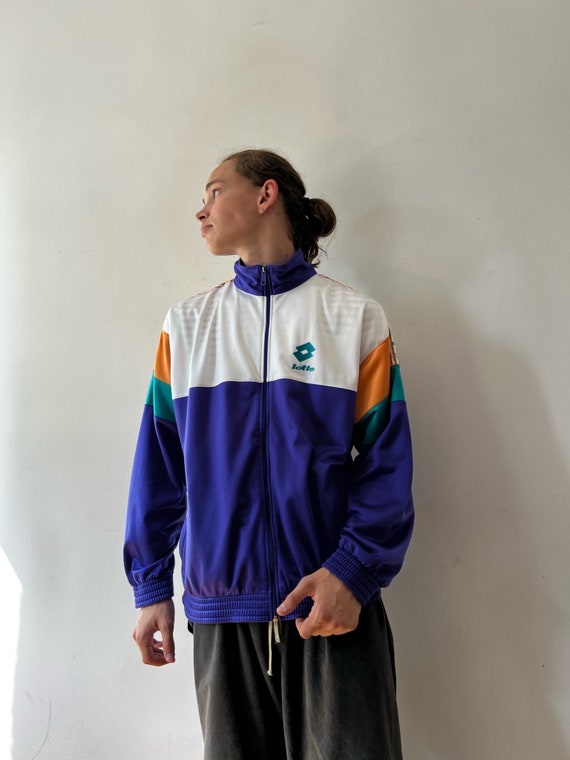Sweet Vintage 90s Lotto Tracktop, amazing color c… - image 7