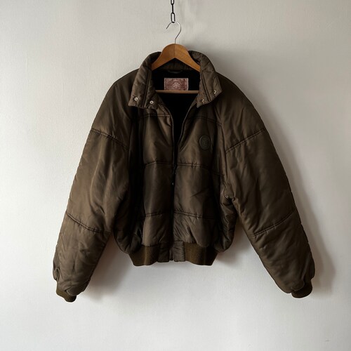 Vintage old-school puffer bomber jacket Converse for men, shops oversized L/XL