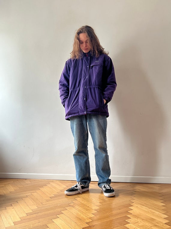 Vintage Purple Patagonia Winter Jacket, size +-M m