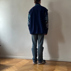 Vintage Blue Odlo Windbreaker Jacket, size oversized L/XL men or oversized XL/2XL women image 9