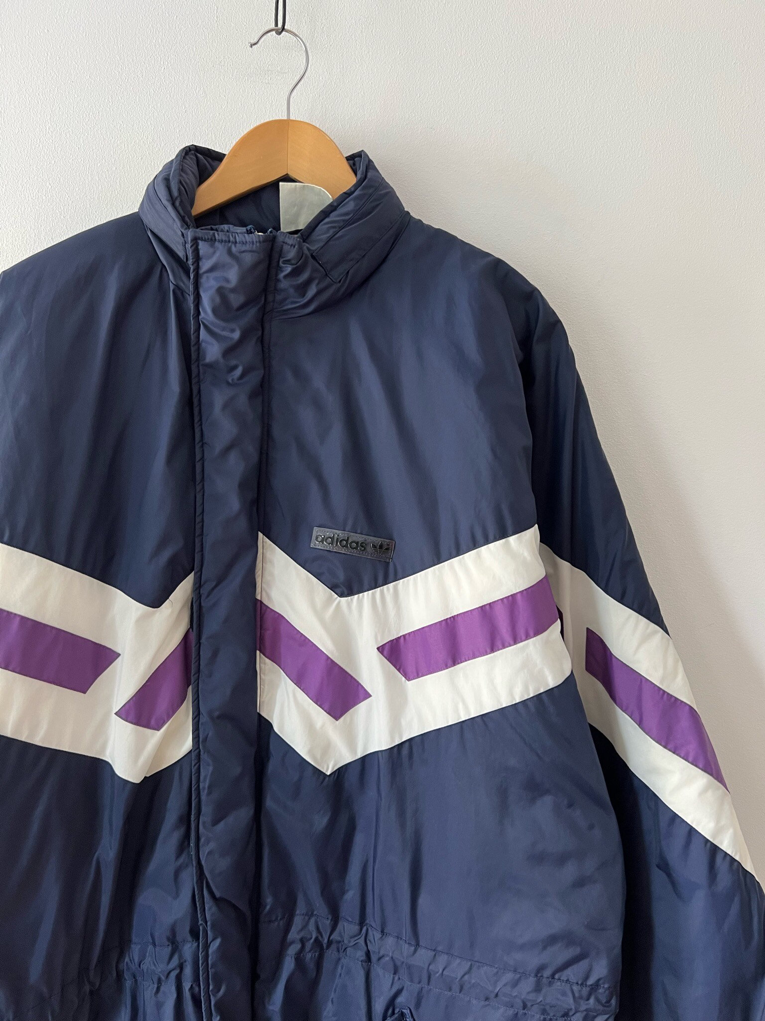 Retro Vintage Adidas Football Jacket, Size From Oversized L to 2XL