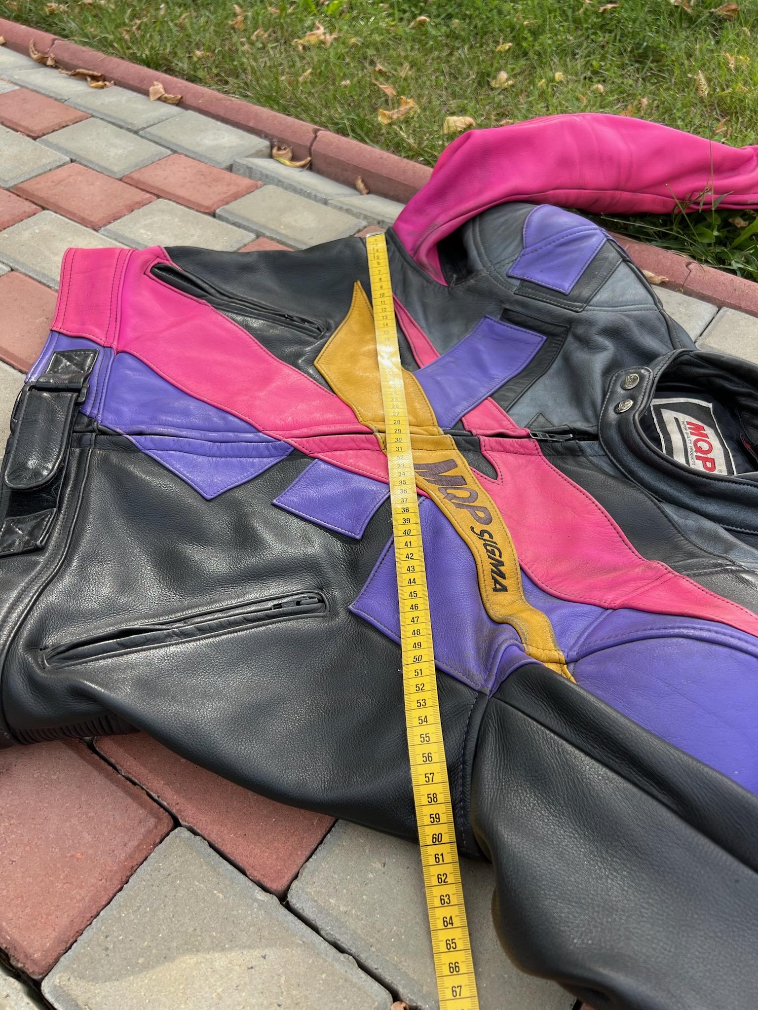 Hot Colorful MQP Biker Leather Jacket, Fabulous Design