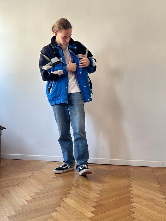 Veste de ski Etirel bleu super technique coupe vent et impermeable taille L pour hommes ou XL pour femmes Etsy France