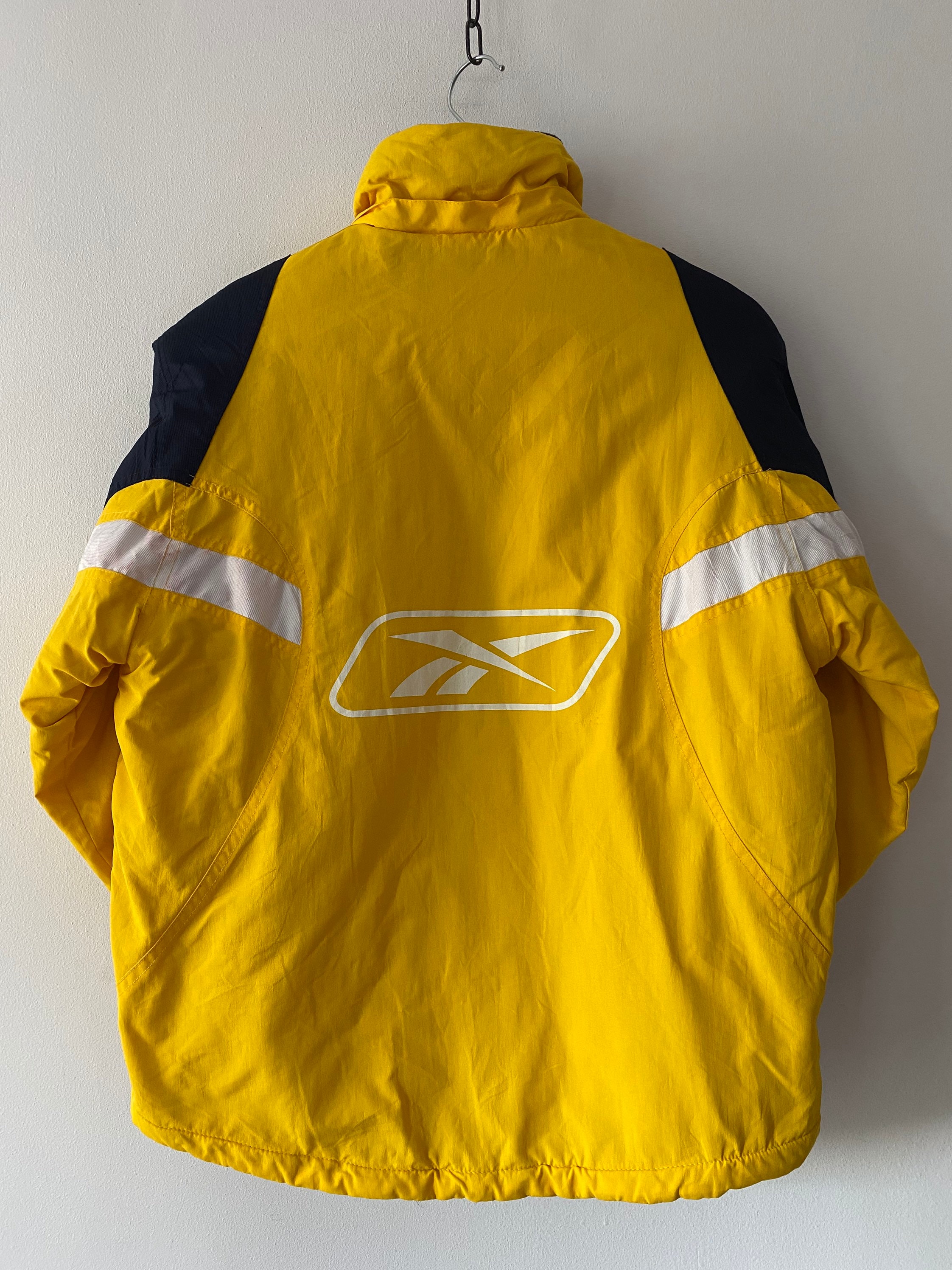 Vintage Yellow REEBOK Ski Snowboard Jacket Unisex Size Kids -