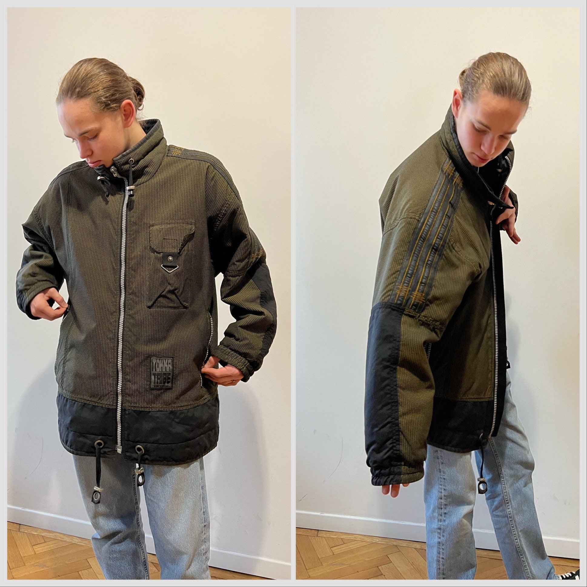 Dope Vintage Tokka Tribe by Luhta Ski Jacket, Size L/XL Men Dope Vintage Tokka Tribe by Luhta Ski Jacket, Size L/XL Men