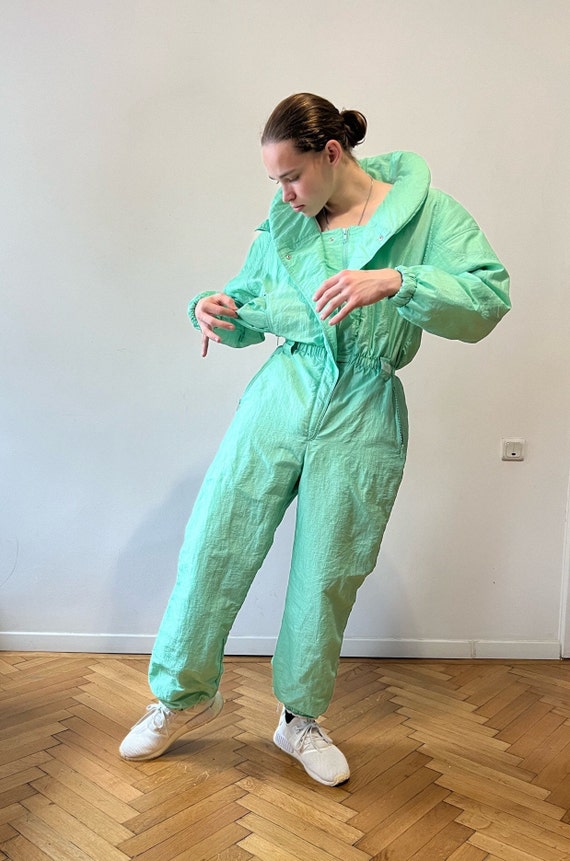 Vintage Minty Innsbruck Ski suit overall, size S … - image 7