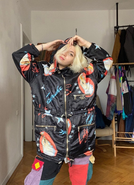 送料無料 通販 Parka Farouche Lily Vintage Jacket Etsy - L/XL Size Women, for ジャケット・アウター