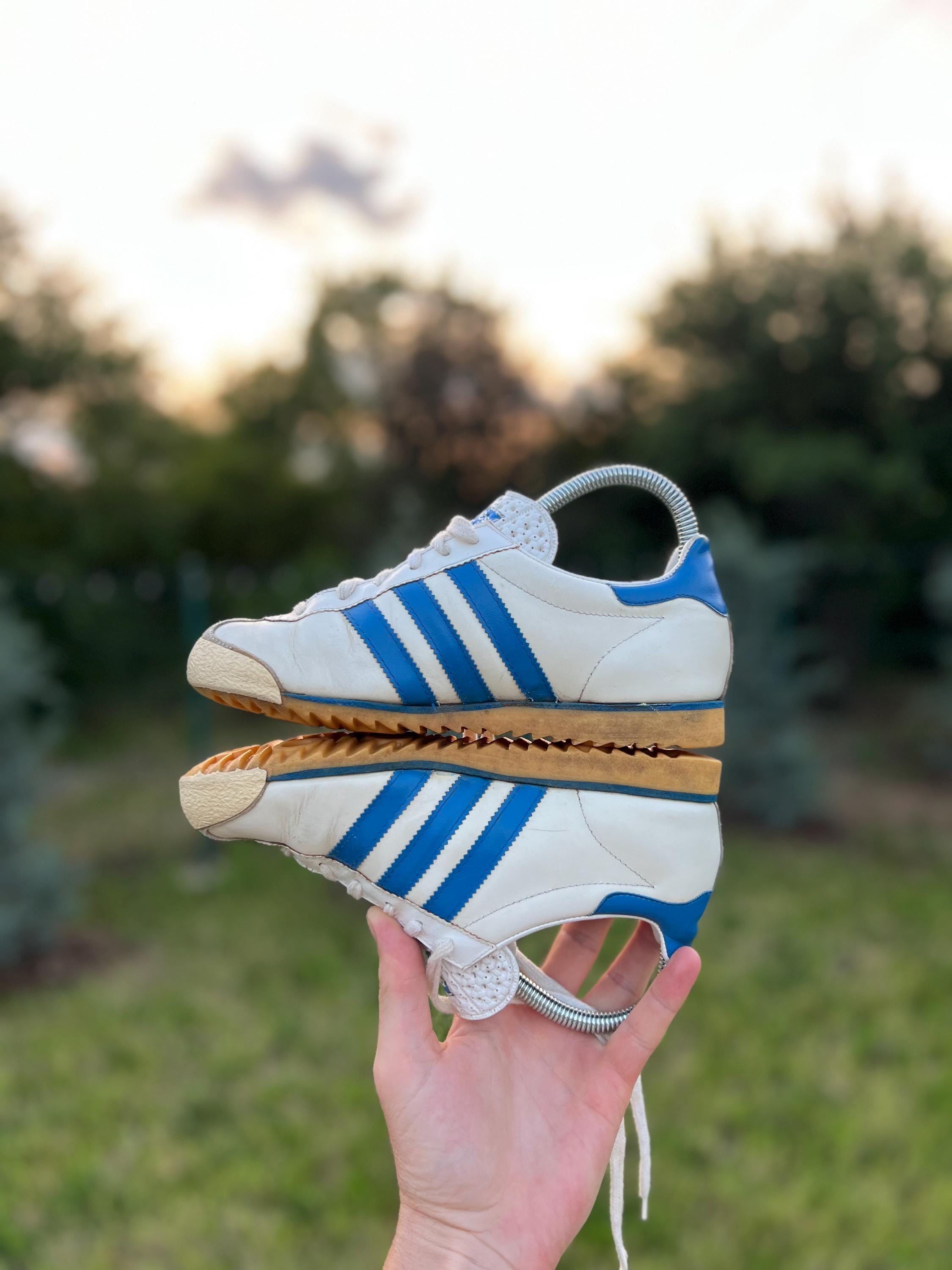 Adidas Rom Sneakers Rare Vintage 1970s Adidas Rom Leather Vintage 70s