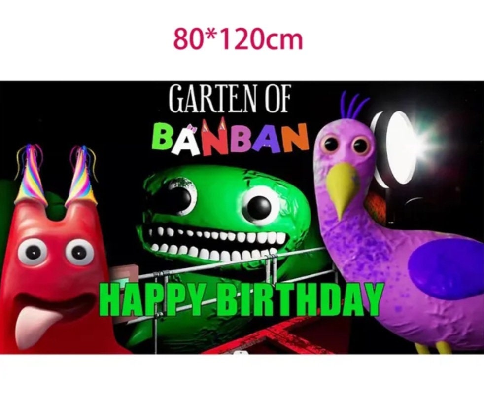 Garten of Banban Birthday Party Decoration Banban Balloon Etsy