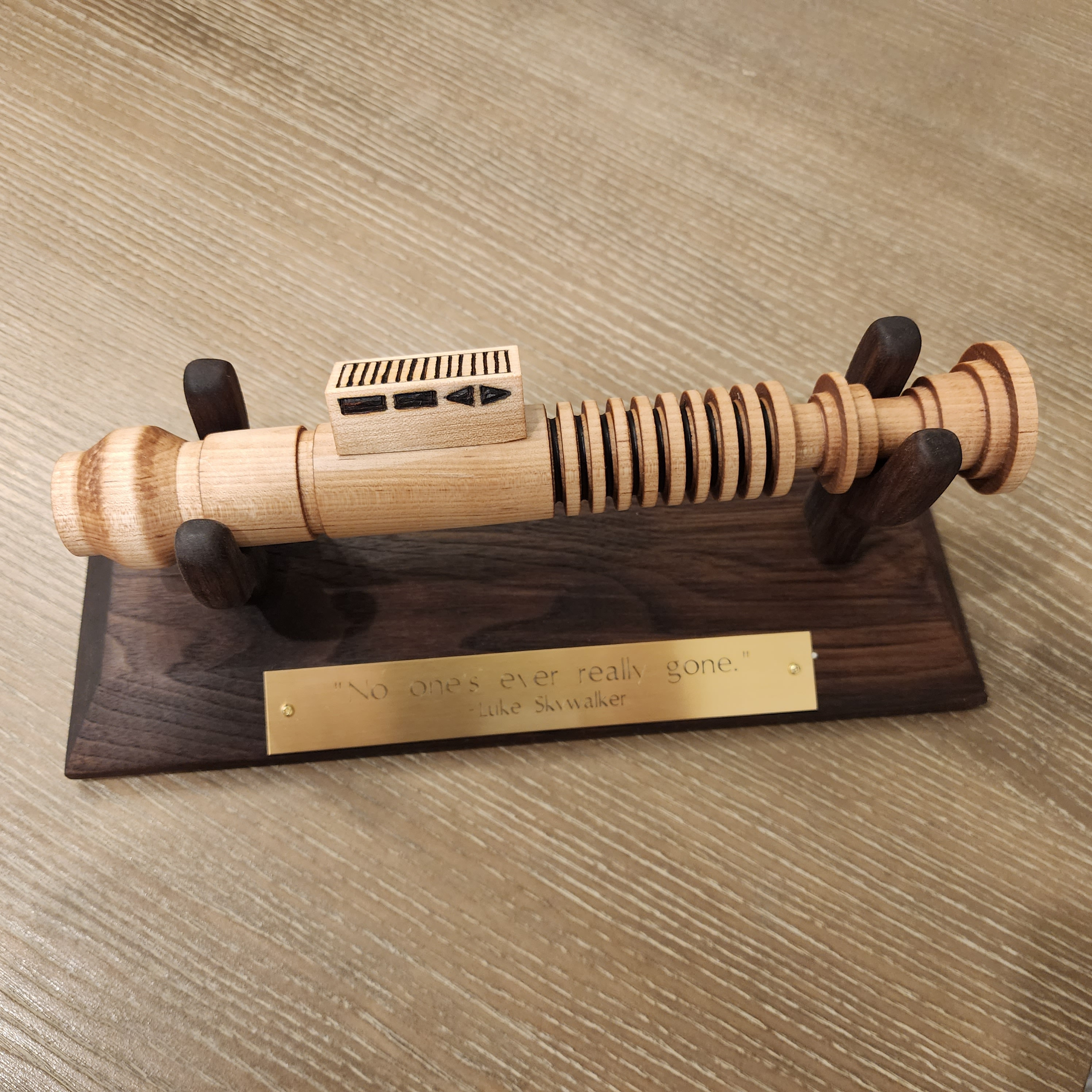 Wooden Lightsaber Handmade Etsy