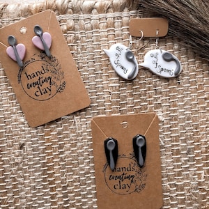 Chronic Illness Spoonie Earrings- Polymer Clay Earrings|Handmade|Light Weight|Spoonie Support|Nickel Free|Chronic Illness|Spoons|Syndrome|