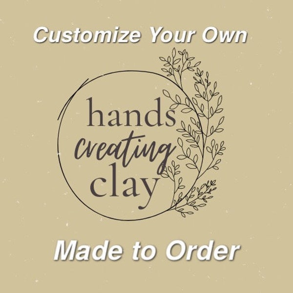Custom Clay Earrings