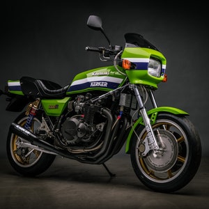 1982 Kawasaki KZ1000R ELR 2ft x 3ft Art Print