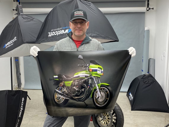 1982 Kawasaki KZ1000R ELR 2ft X 3ft Art Print - Etsy