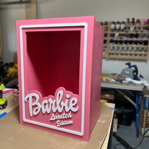 Barbie Box for infant photoshoot