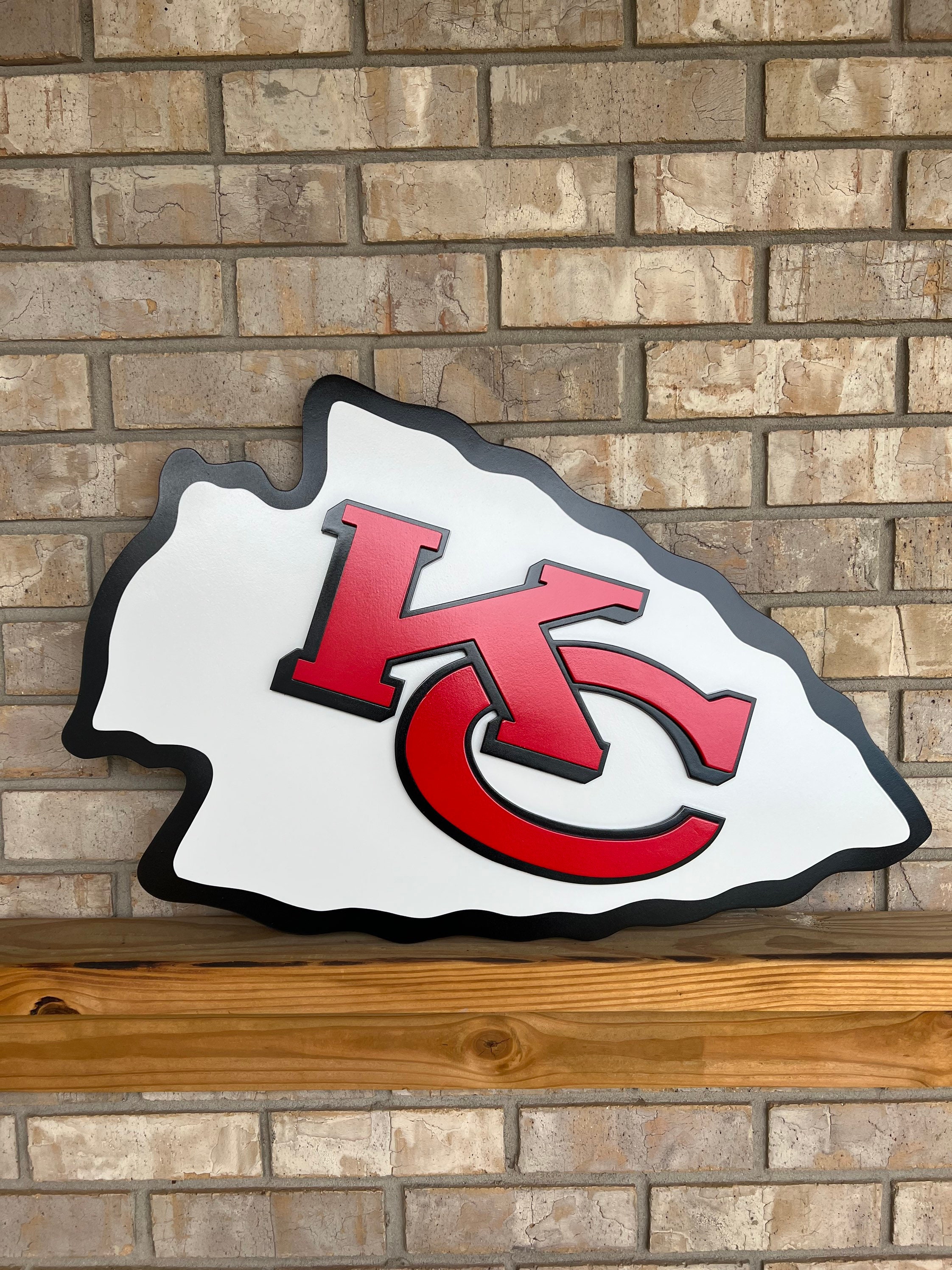 3D Kansas City Chiefs’ Logo Wall Decor - Etsy Canada