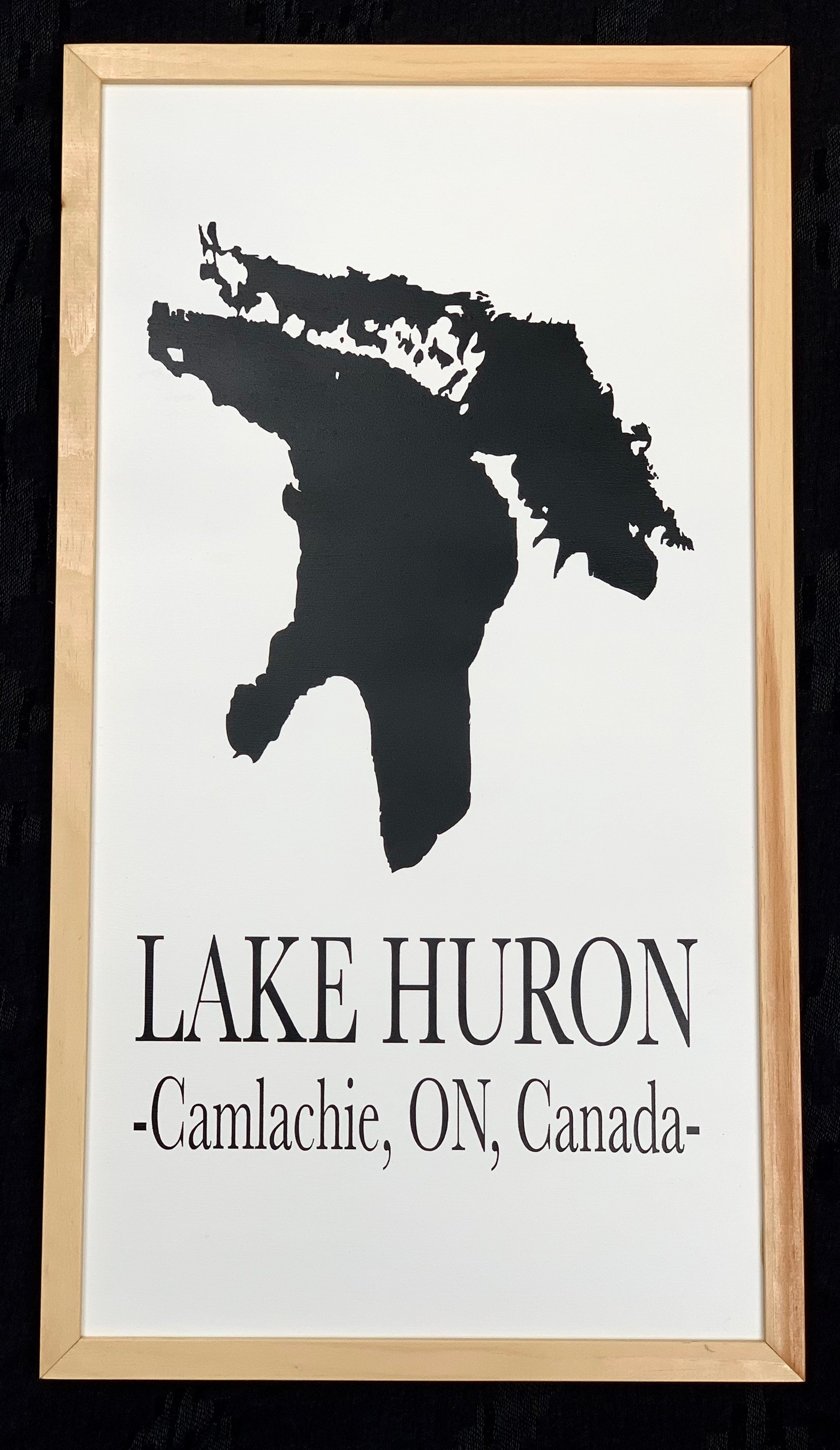 Custom Lake Sign Etsy Canada
