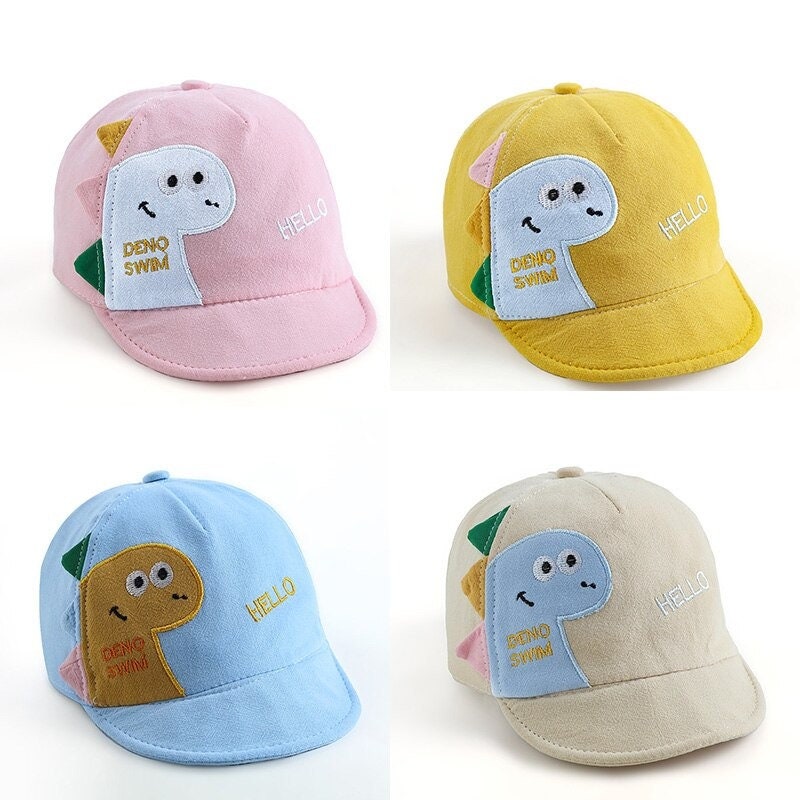 Cartoon Dinosaur Baby Baseball Cap 