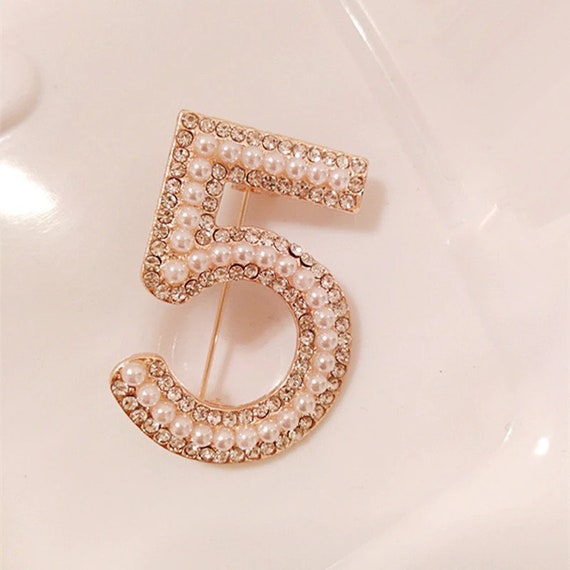 5 Bling Letters with Colorful Jewels