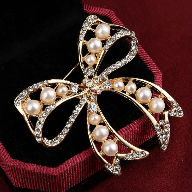 TDQUEEN Shell Women Brooches Jewelry Hand Made Flower Pins For Clothes  Natural Stone Pearl Vintage Large Wedding Party Broches