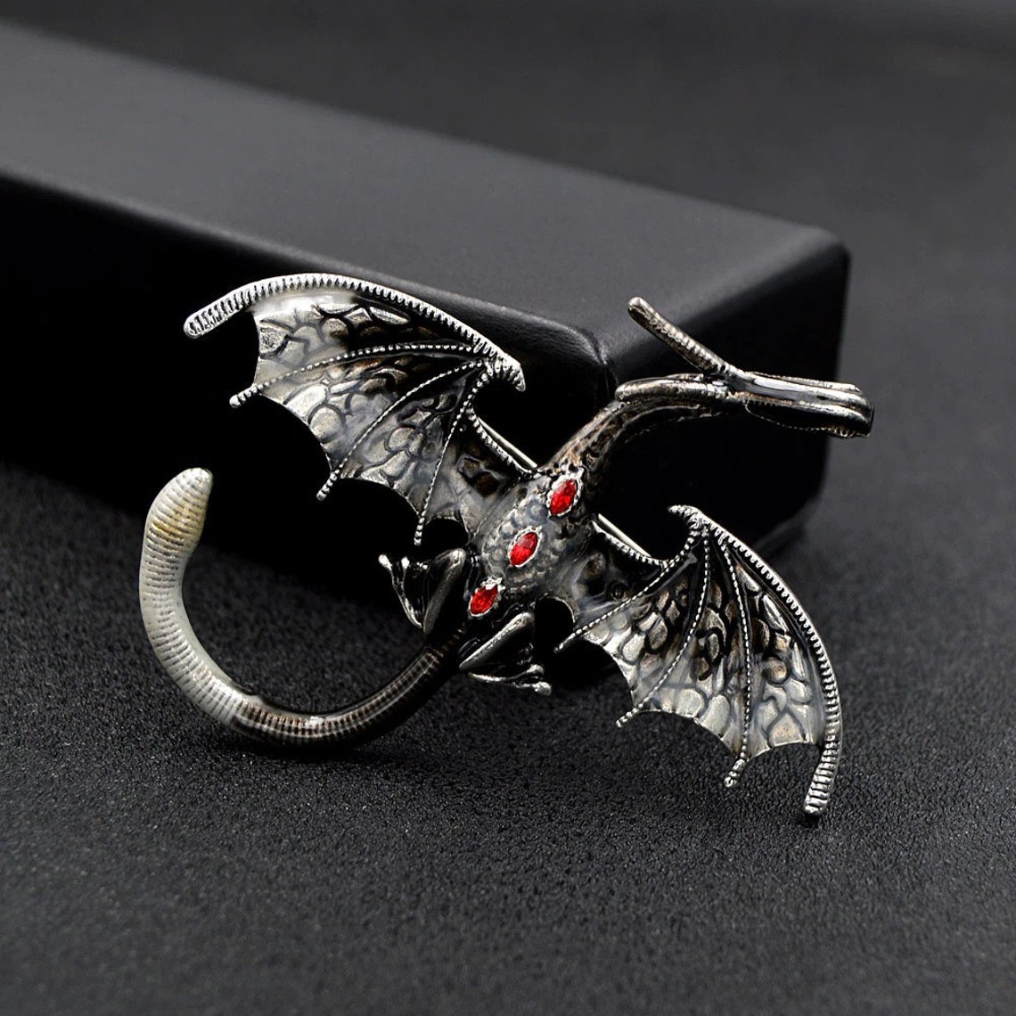 New Arrival Enamel Dragon Brooch Unisex Women And Men Pin Etsy