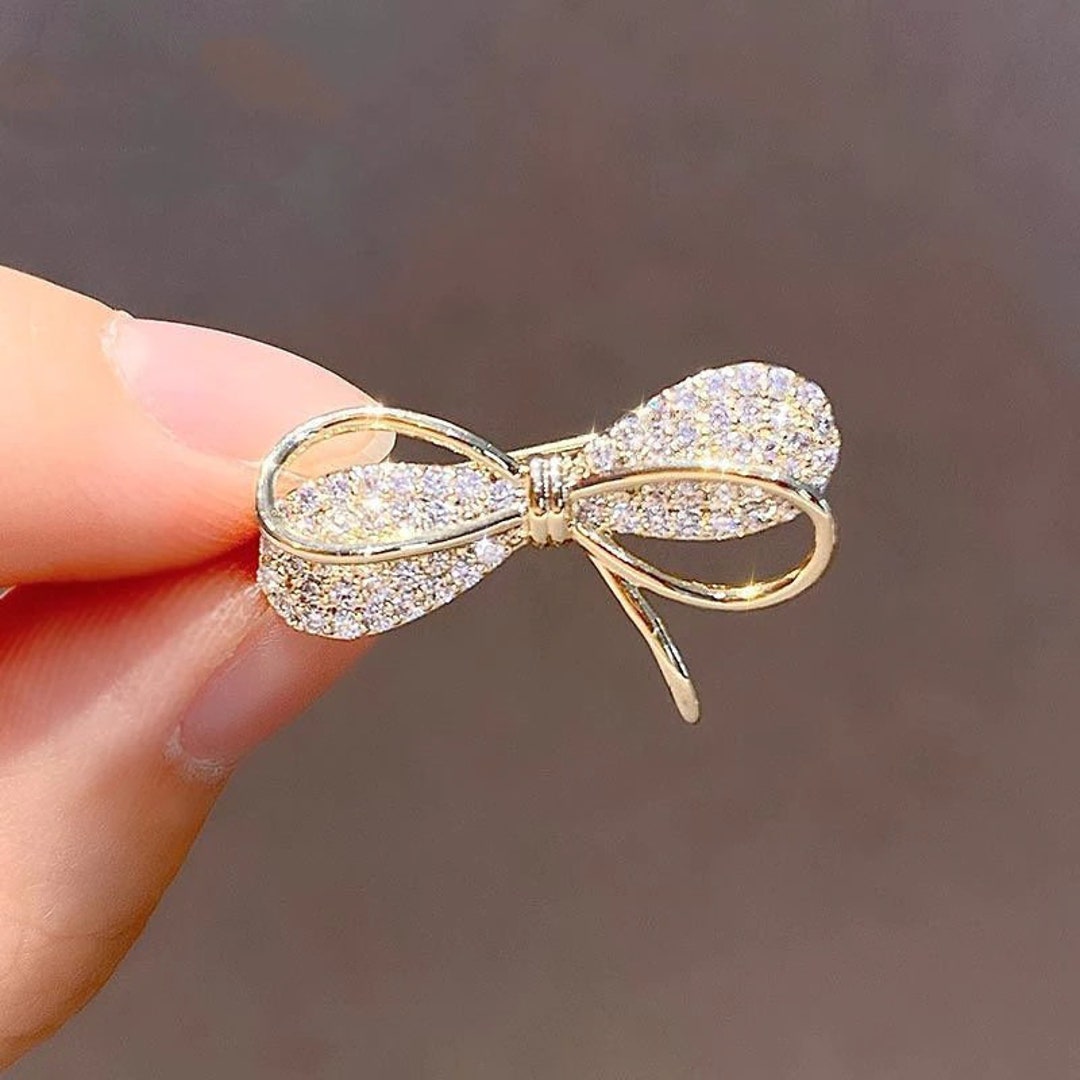 Bow Brooch for Women Buckle Decorative Brooch Pin Clothes - Etsy
