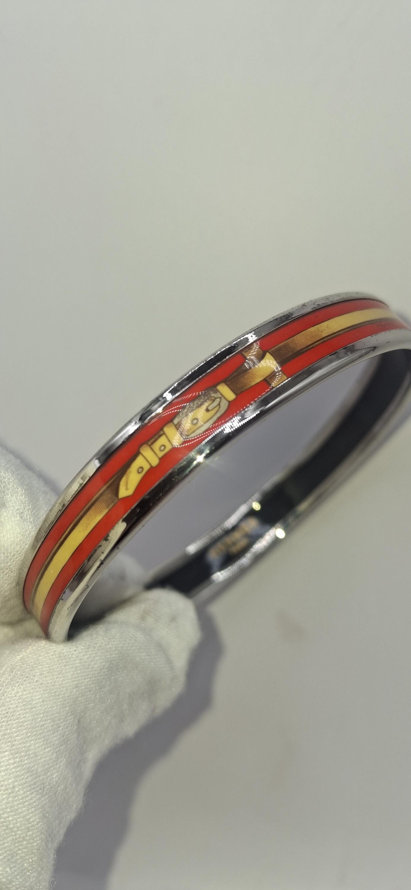 Vintage Hermes Enamel Bangle - Etsy