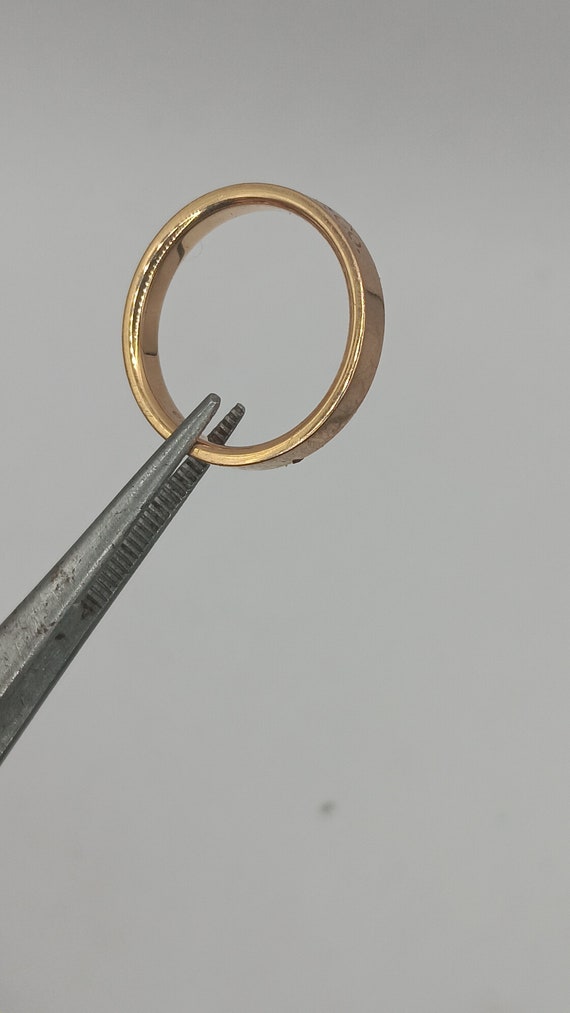 18kt gold band - image 2